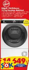HOOVER NDPEH 10A2TCBEXSS 10 KG KURUTMA MAKİNESİ